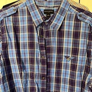 Banana Republic Plaid Button Down